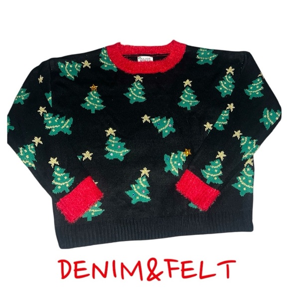 Major Label Women’s Ugly Christmas Sweater & Skirt 2 Piece Set | NEW/NWOT! 🎄⭐️ - Picture 2 of 13